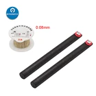 100 м, 0,08 мм, 0,1 мм, линия для резки Золотой молибденовой проволоки с ручкой для iPhone, Samsung, разделитель для стеклянного ЖК-экрана