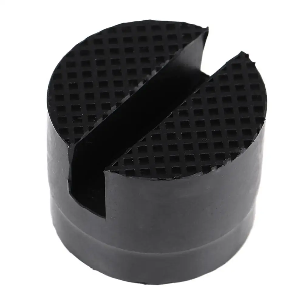 

For Audi Mercedes Ford Lada Floor Slotted Car Rubber Jack Pad Frame Protector Adapter Jacking Tool Pinch Weld Side Lifting Disk