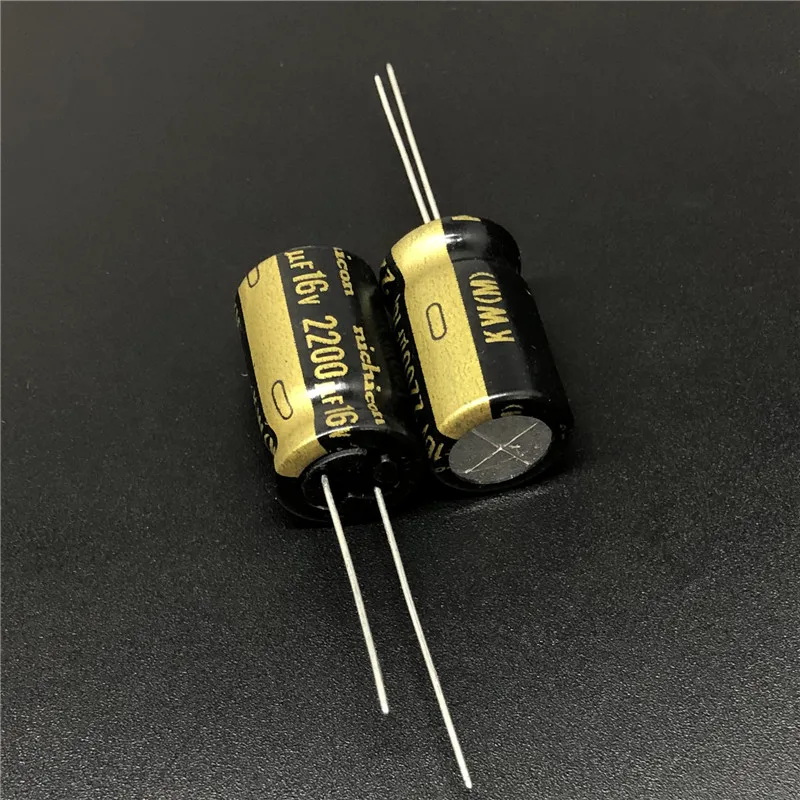 2 шт./10 шт. 2200 мкФ 16В NICHICON кВт серия 12 5x20 мм 16v2200мкф HiFi аудио