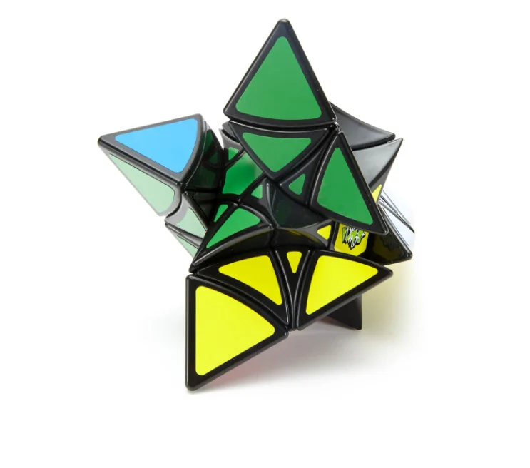 Lanlan Star pyraminxy Curvy hexagram Black Cubo Magico развивающая игрушка Прямая поставка|Головоломки| |