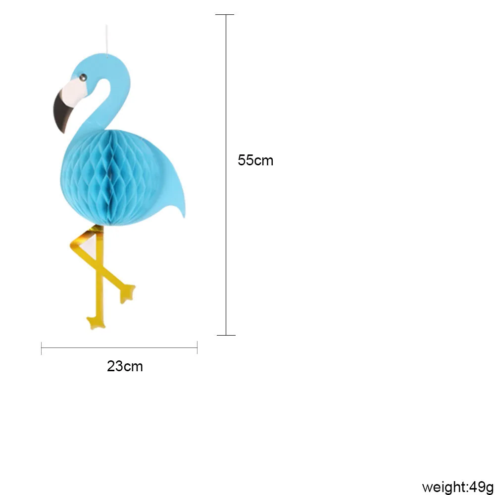Тканевый мяч с бумажными сотами новые рождественские украшения Фламинго