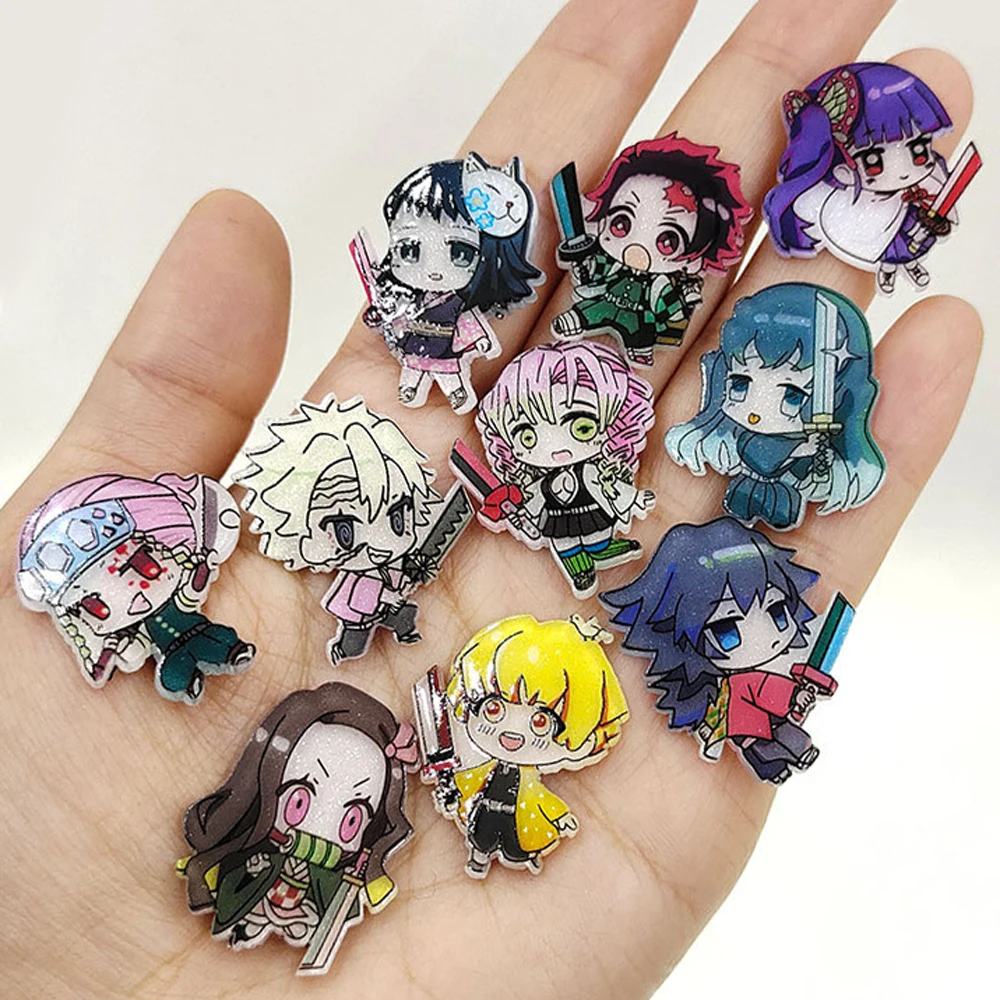 50 штук 10 видов стилей микс Япония мультипликационных персонажей аниме для