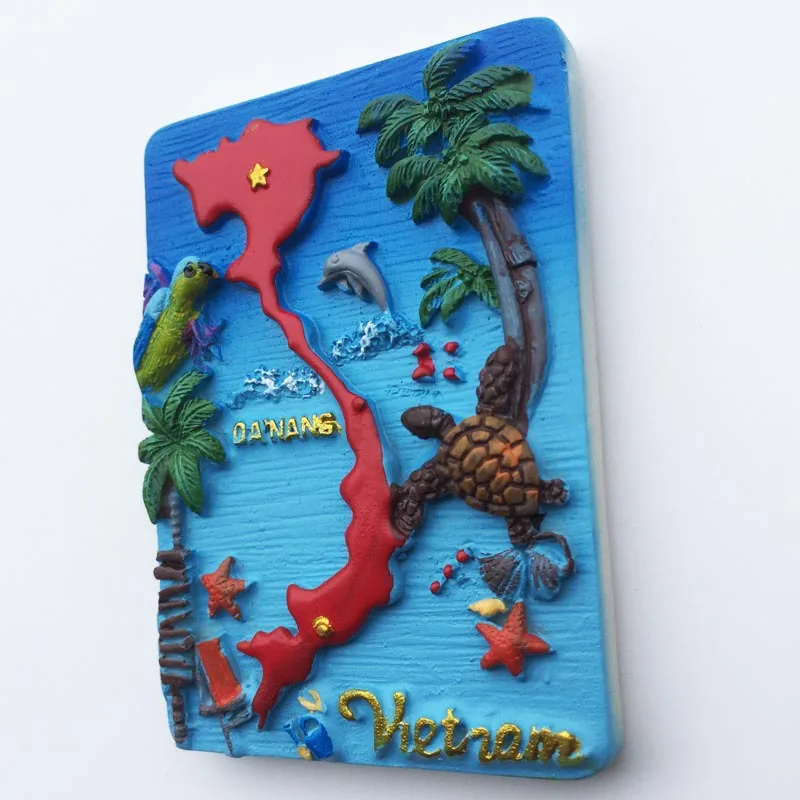 Мировой туристический Магнитный сувенир на холодильник Вьетнам|Магниты