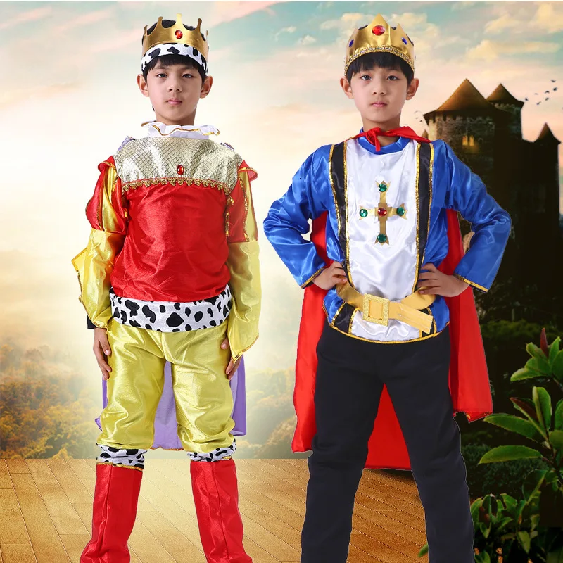 Детский костюм для косплея на Хэллоуин Костюм Принца детей Рождественский