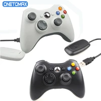 wireless controller for xbox 360 joystick for microsoft pc windows 7 8 10 gamepad for xbox 360 wireless controller pc receiver