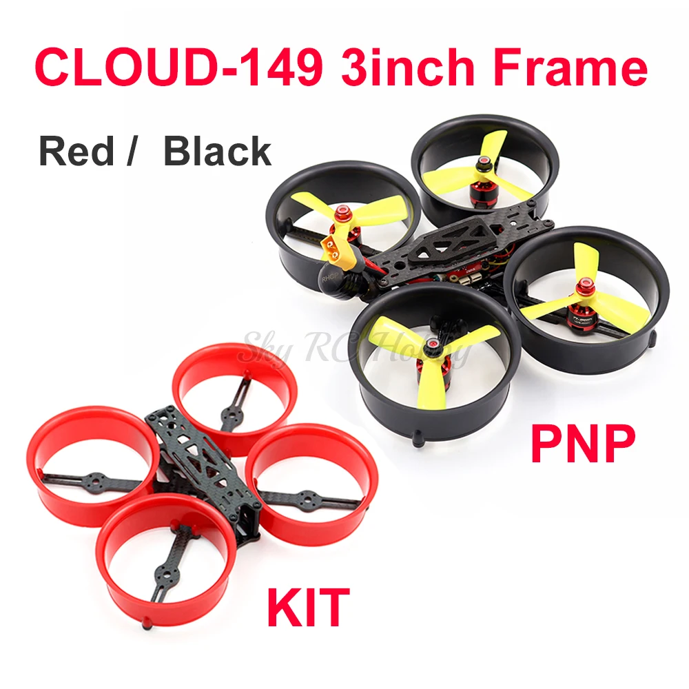Рамка из углеродного волокна CLOUD 149 мм 3 дюйма 1407/1507 модель blheli _ s Mini F4 1200TVL камера FPV