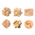 Блокировка для игры в футбол, кунг мин, блокировка блокировки Лу, блокировка блокировки 3D, деревянная игра-головоломка, развивающая игрушка для взрослых и детей