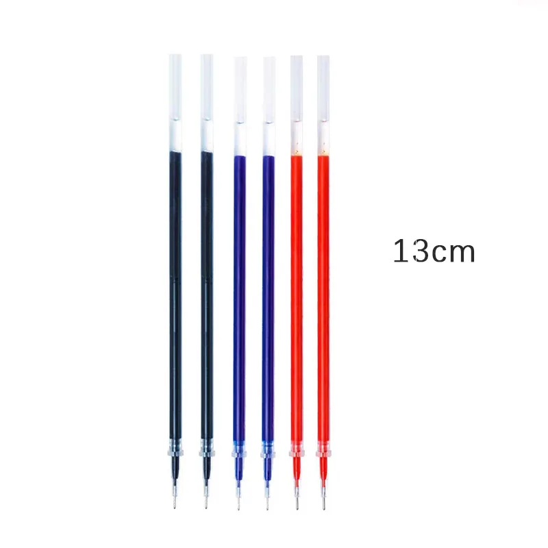 

50 Pcs/set 0.35mm Gel Pen Refill Rods Replaceable Refills for Signing Pen Office School Writing Supplies