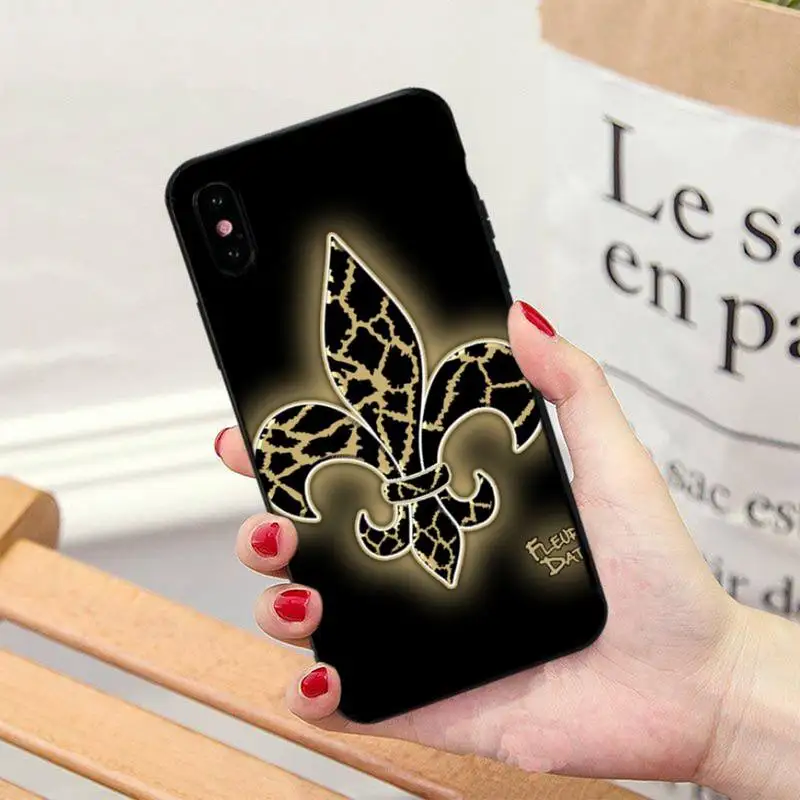 

ZFGHSHYQ New Orleans Saints Soft Cover Phone Case For HUAWEI P20 30 40 Pro Mate20 30 40Pro Honor8X 20 10i 10lite Nove3E V9 V10