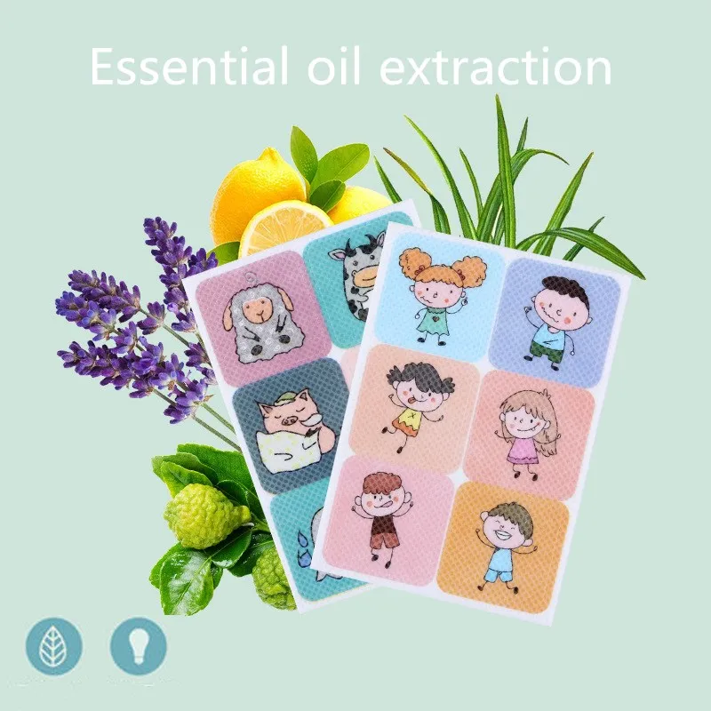 36 шт./упак. эфирное масло наклейки от комаров для детей беременной женщины