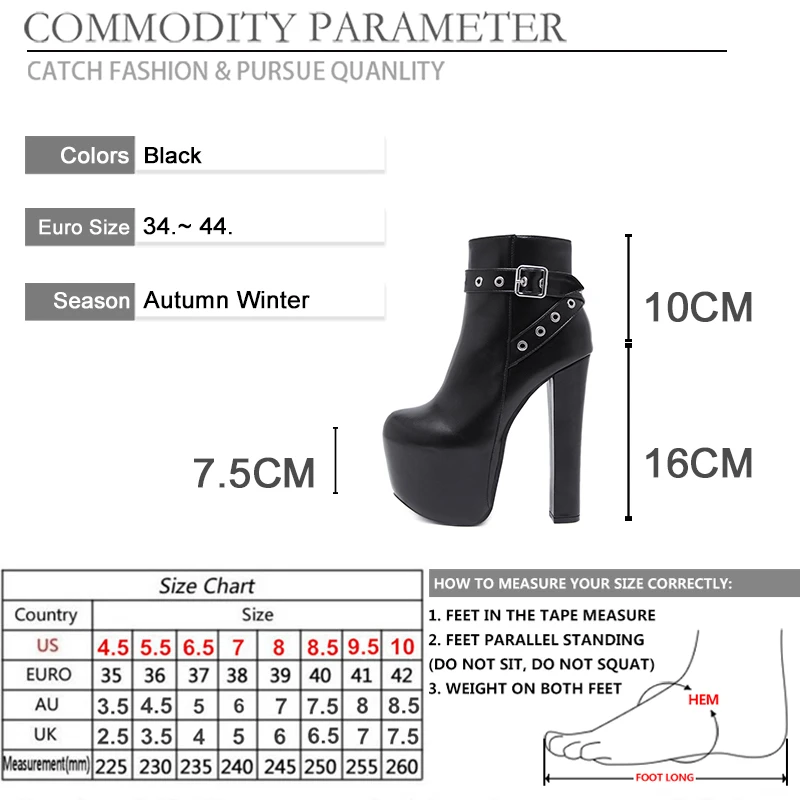 BYQDY/Новинка Пикантные женские ботильоны с заклепками на толстом высоком каблуке