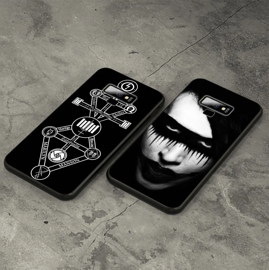 Y46 Marilyn Manson Мягкий силиконовый чехол для Samsung Galaxy A70 A70S A60 A50 A50S A40 A40S A30 A30S A20 A20S A20E A10