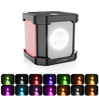 p4 rgb led cob video light with 14pc color filters ip68 underwater 30m pocket fill light for gopro canonnikonsony slr camera