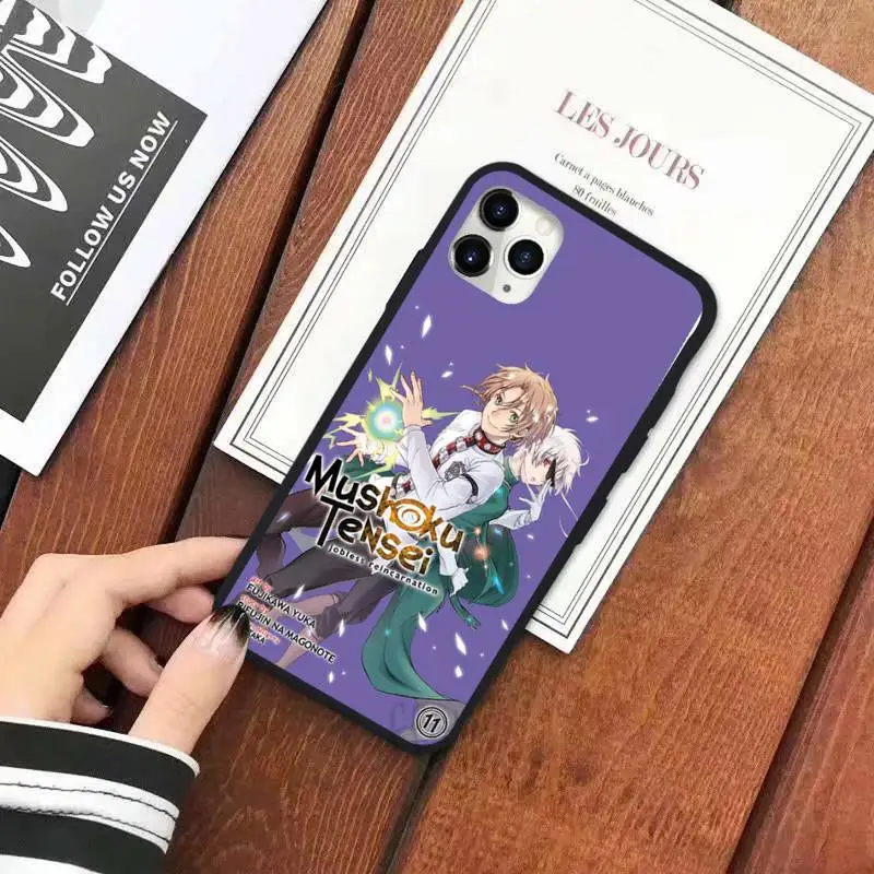 

Jobless Reincarnation Japan anime Phone Case for iPhone 11 12 pro XS MAX 8 7 6 6S Plus X 5S SE 2020 XR