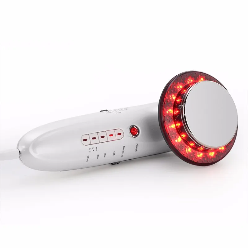Goede 6 In 1 Ultrasone Galvanische Ems Cavitatie Afslanken Massager Facial Massage Machine Photon Led Spa Body Anti Cellulite Verwijderen Vet