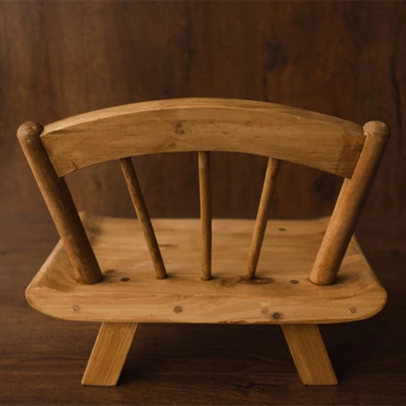 

Newborn Photography Props Wooden Chair Multifunction Furniture for Infant Photo
