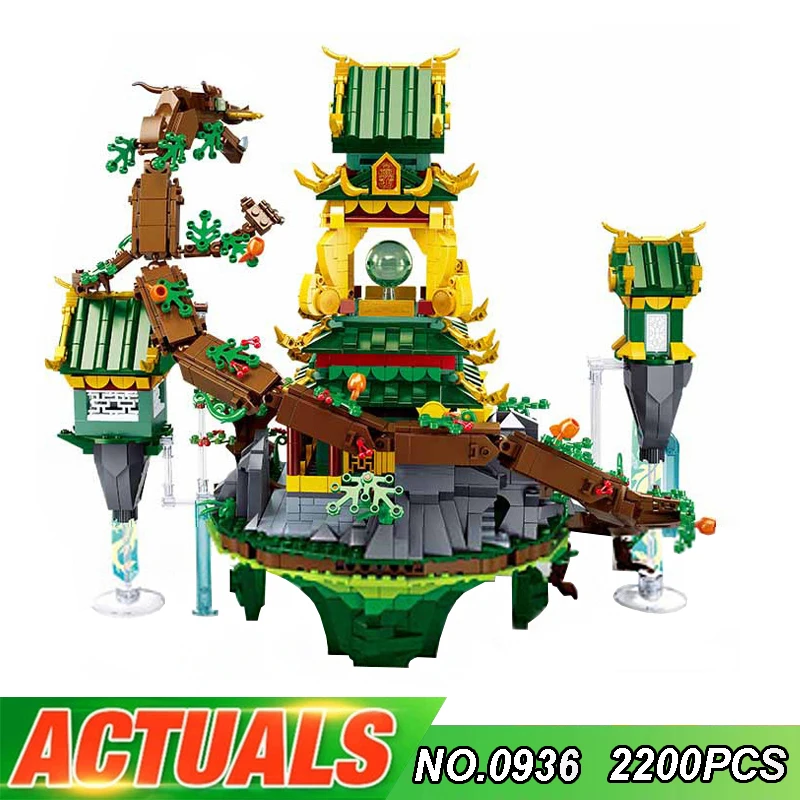 

Sluban 0936 Chinese Style Series Qinglong Pavilion Assembled Modular Building Blocks Bricks Model Children's Educational Toy
