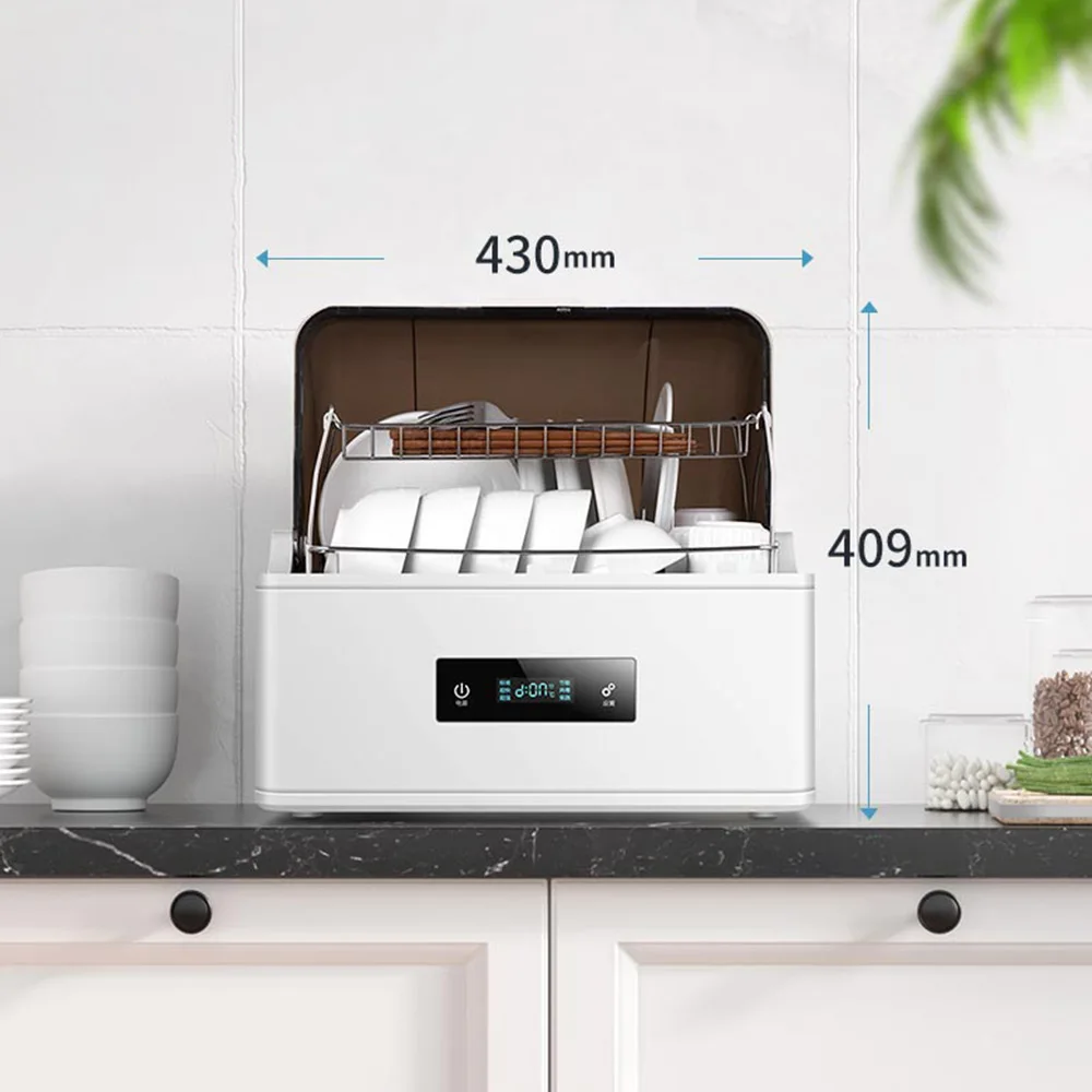 

Household Installation-free Dishwasher Kitchen Dish Washing Drying Disinfection Machine Integrated Mini Automatic Dish Washer