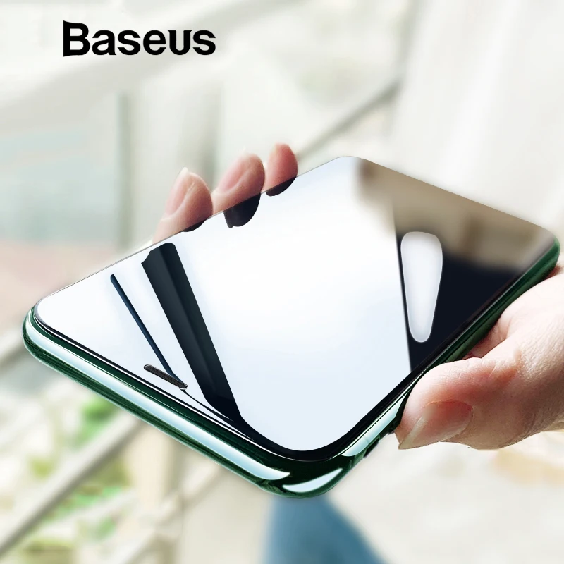 Baseus 0,23 мм Защита экрана для iPhone Xs XR Xs Max защитное стекло полное покрытие закаленное стекло для iPhone X анти шпион