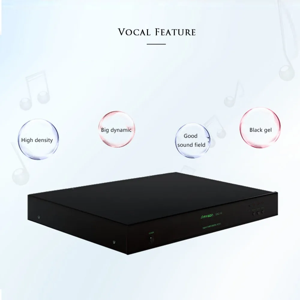 MYADN DAC-10 Hifi декодер DAC аудио высокого Fdelity аудио декодер PCM1794 винил запах