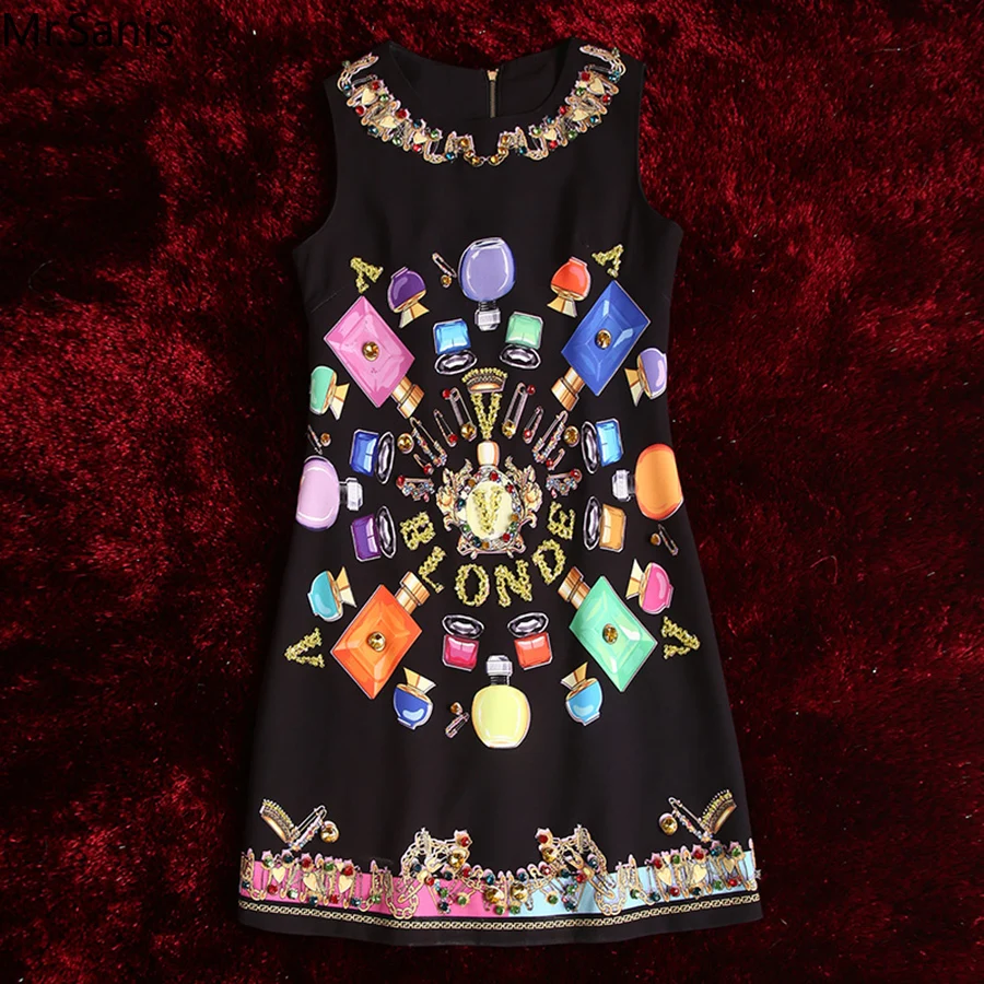 Sanis дизайнерское платье для подиума женское 2019 летнее высокое качество без