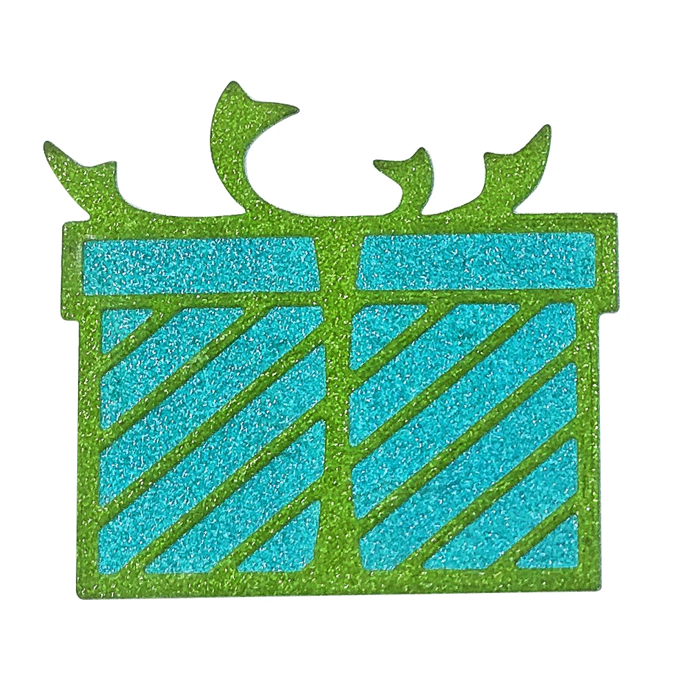 Металлический трафарет с изображением животных и кружева в форме людей для