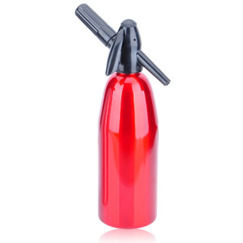 Soda Water Siphon Home Drink Juice Machine Bar Beer Syphon Maker Steel Bottle Stream Foam Cylinders | Дом и сад