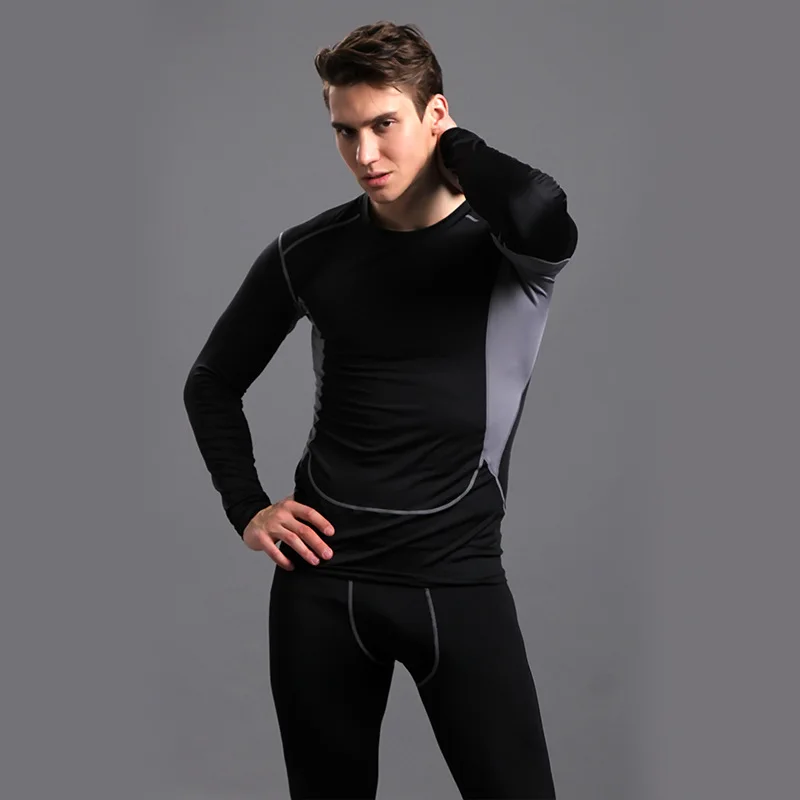 MRMT 2021 новая мужская футболка высокая эластичность однотонная облегающая