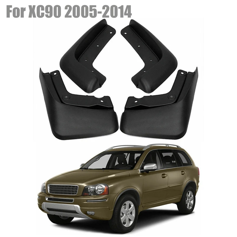 

Брызговики для Volvo XC90 2005-2014 4 шт. передние задние брызговики крыло брызговиков автомобильные аксессуары