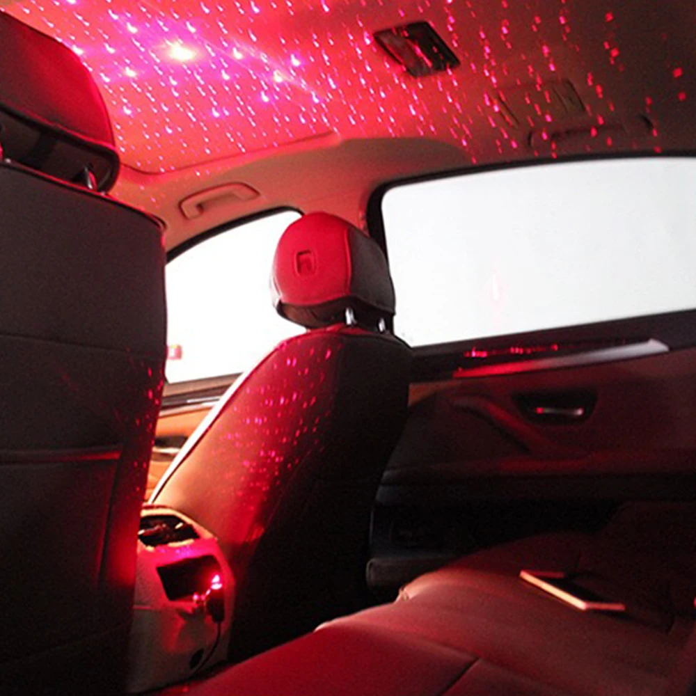 Портативный USB проектор для создания атмосферы в автомобиле|Новизна освещения| |