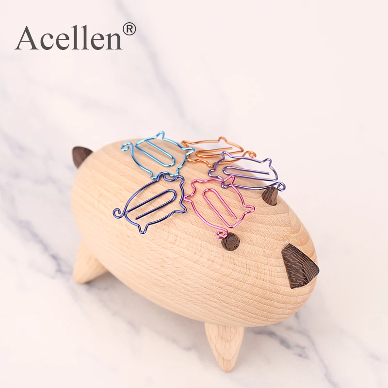 Оригинальные деревянные фигурки в виде копилки магнит бумажный зажим для