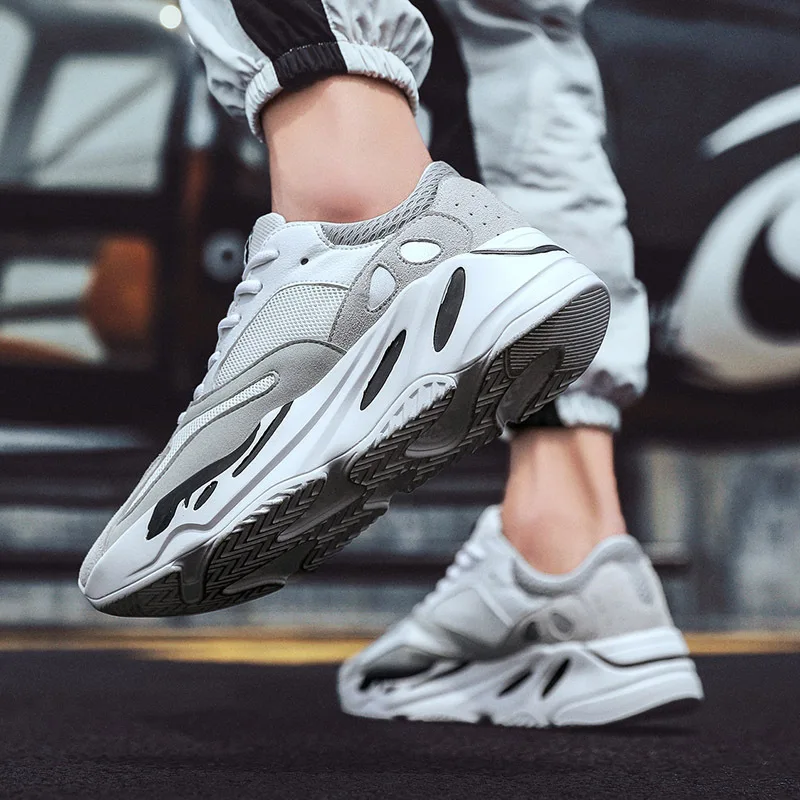 Мужская обувь сезон весна-осень Повседневная дышащая сетчатая трендовая Уличная