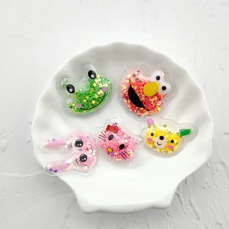 10 шт./лот прозрачные разнообразные блестящие нашивки со звездами аппликации для