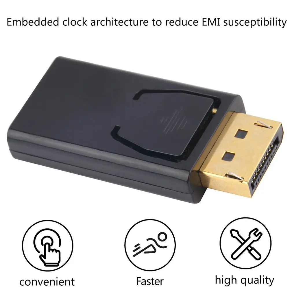 2018 новый дисплей порт Дисплей Порт DP мужчин и женщин HDMI конвертер кабель адаптер