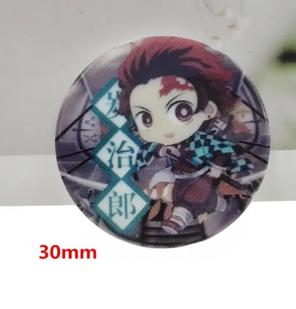 50 шт. японское аниме Kimetsu no Yaiba искусственные поделки с плоским основанием для