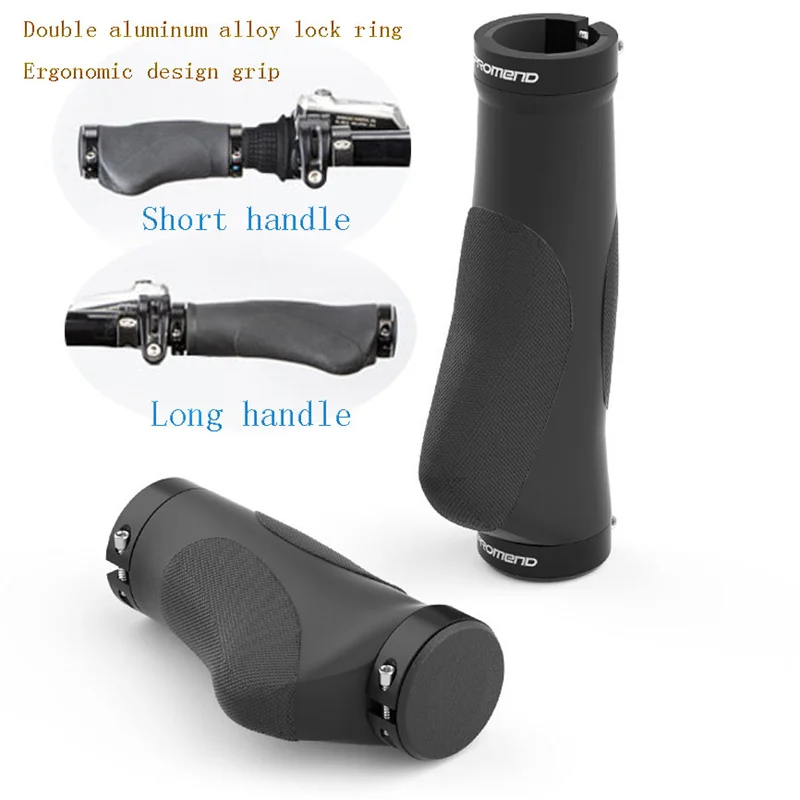 

Велосипедные ручки, кожаные ручки для горного велосипеда, Нескользящие ручки для езды на велосипеде, универсальные Запираемые ручки, аксес...