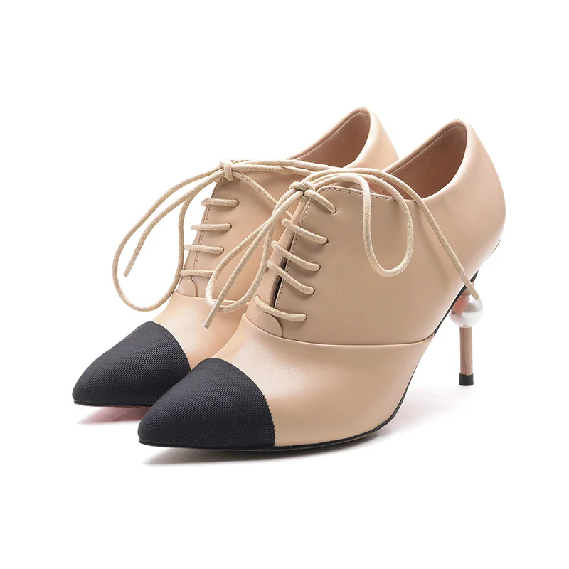 

Женские бархатные туфли на высоком каблуке, с острым носком