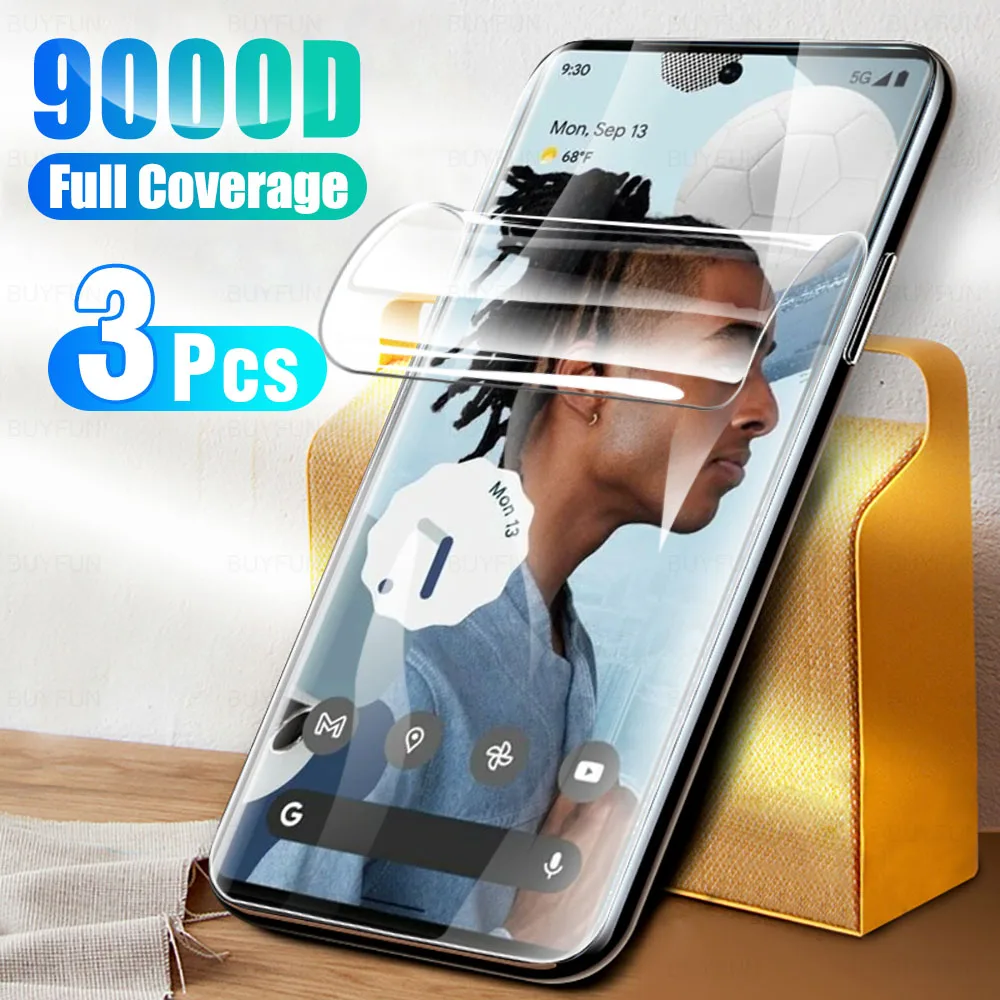 3 шт. Гидрогелевая Защитная пленка для Google Pixel 6 Pro | Мобильные телефоны и