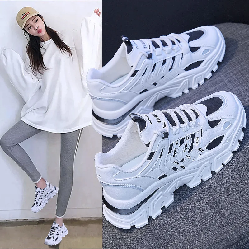 

Новинка весна-осень 2021 Европейская и американская Молодежная дышащая сетчатая Молодежная Спортивная обувь для отдыха