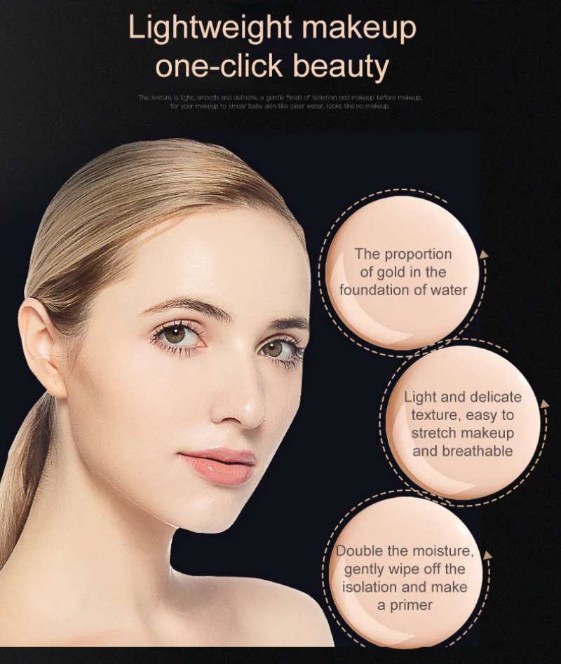 Солнцезащитная воздушная Подушка BB CC крем консилер Увлажняющая Основа макияж