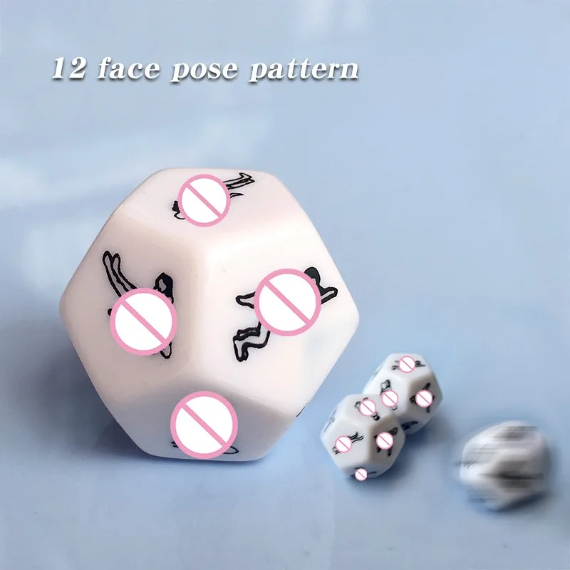 Секс-игрушка для взрослых 12-сторонняя эротическая игра Pose Dice романтическая флирт