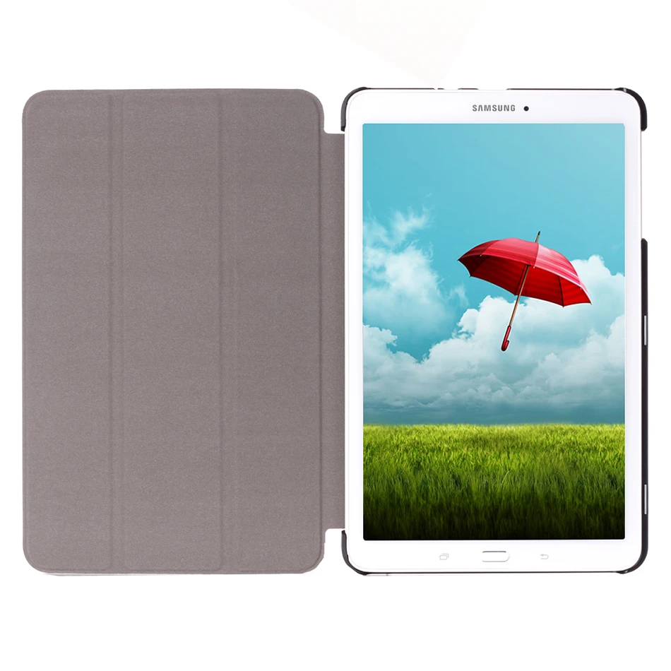 MTT чехол для планшета для samsung Galaxy Tab E 9,6 дюймов T560 T561 T565 T567V Тонкий чехол из искусственной кожи с трехслойной магнитной подставкой