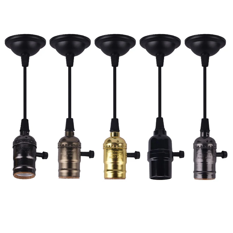 Патрон для лампы Эдисона в стиле ретро E27 + присоска|Цоколи лампы| |