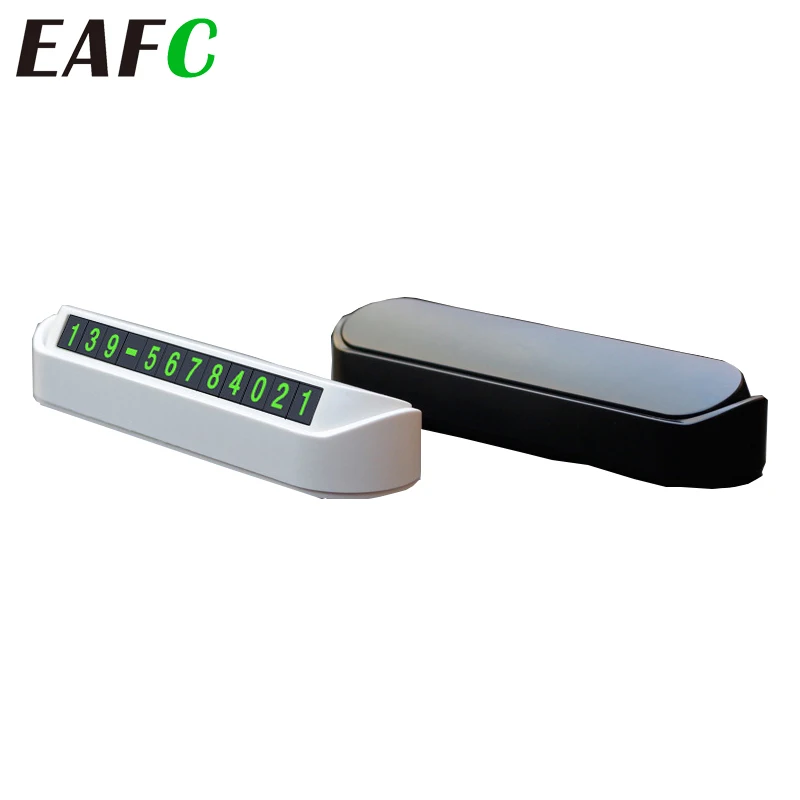 Автомобильная карточка с телефоном для временной парковки табличка номером