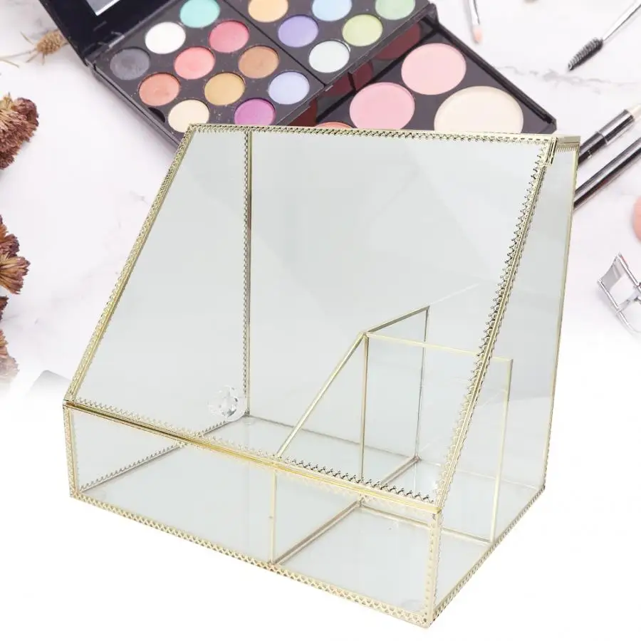 Наборы инструментов для макияжа прозрачная коробка хранения косметики