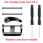 Пряжка из нержавеющей стали для Garmin Fenix 6X Fenix 6 6S Fenix 5X 5 3 3HR