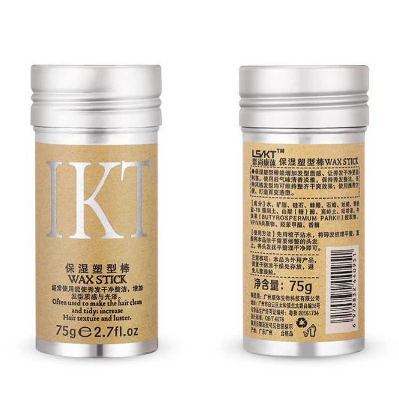 Воск для укладки волос IKT гелевая помада удаления с краями тонкие детские волосы