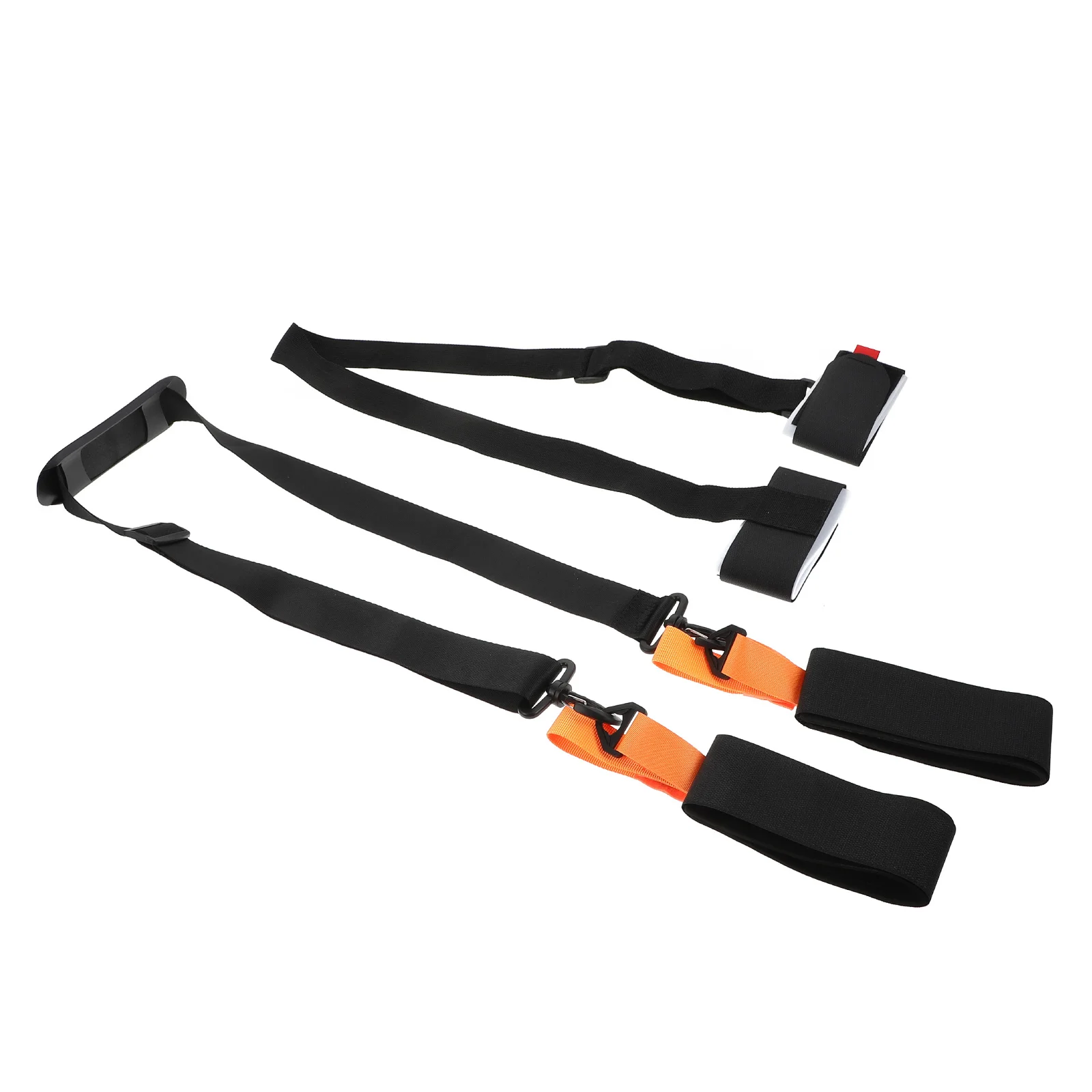 

2PCS Durable Snowboard Carrying Strap Length Adjustable Skiing Board Strap