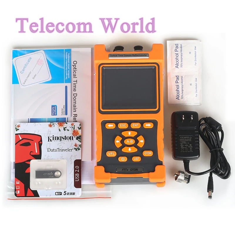 Фоторефлектометр с оптическим временным кабелем диаметром 1310 нм/1550 нм