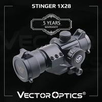vector optics 1x28 red dot sight scope with honeycomb sunshade cantilever weaver mount ar15 m4 ak weapon sight